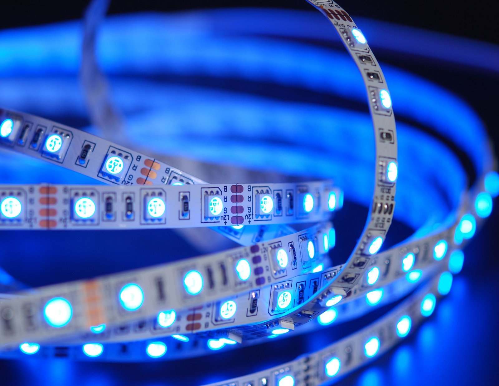 Blue Led Strip Lights 12v