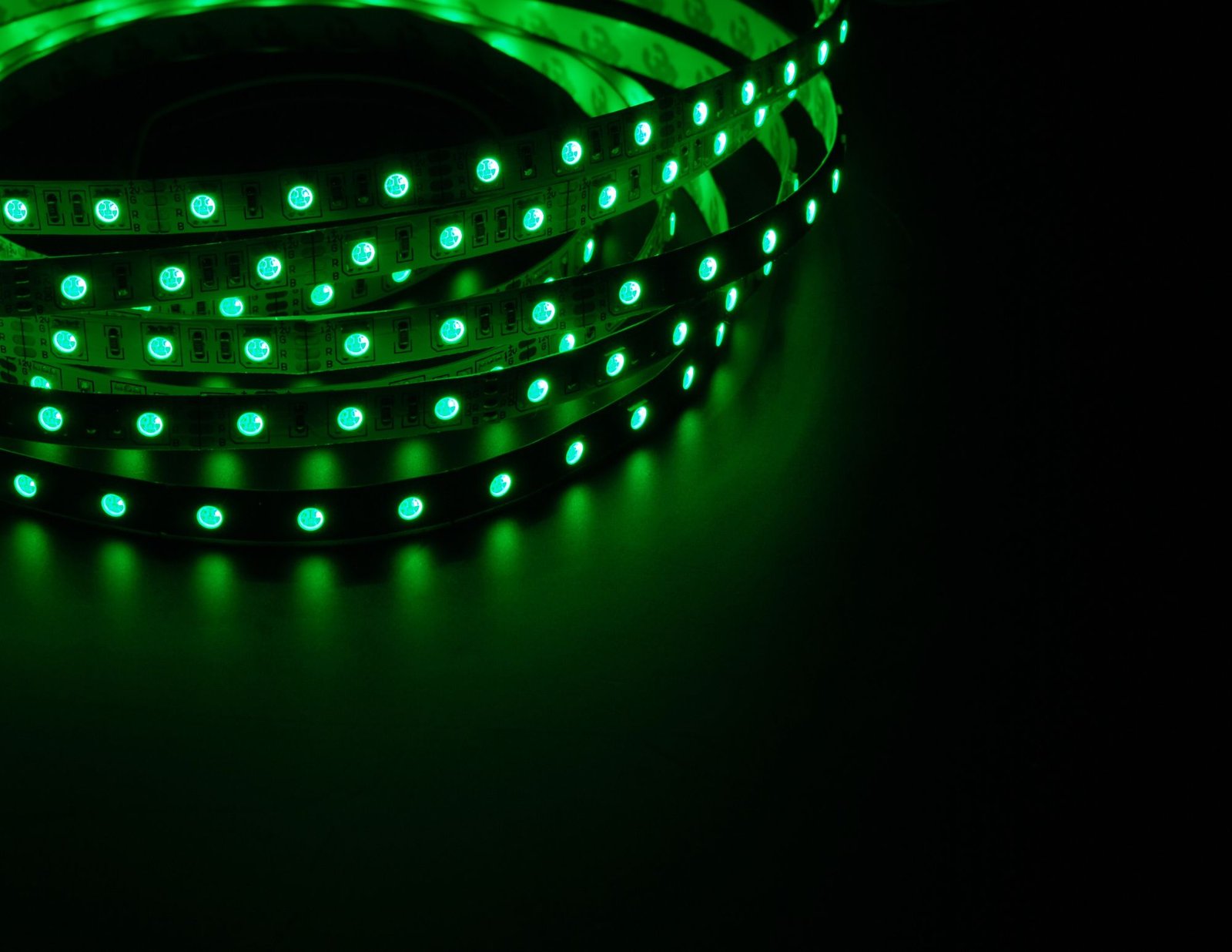 Green Led Strip Lights 12v